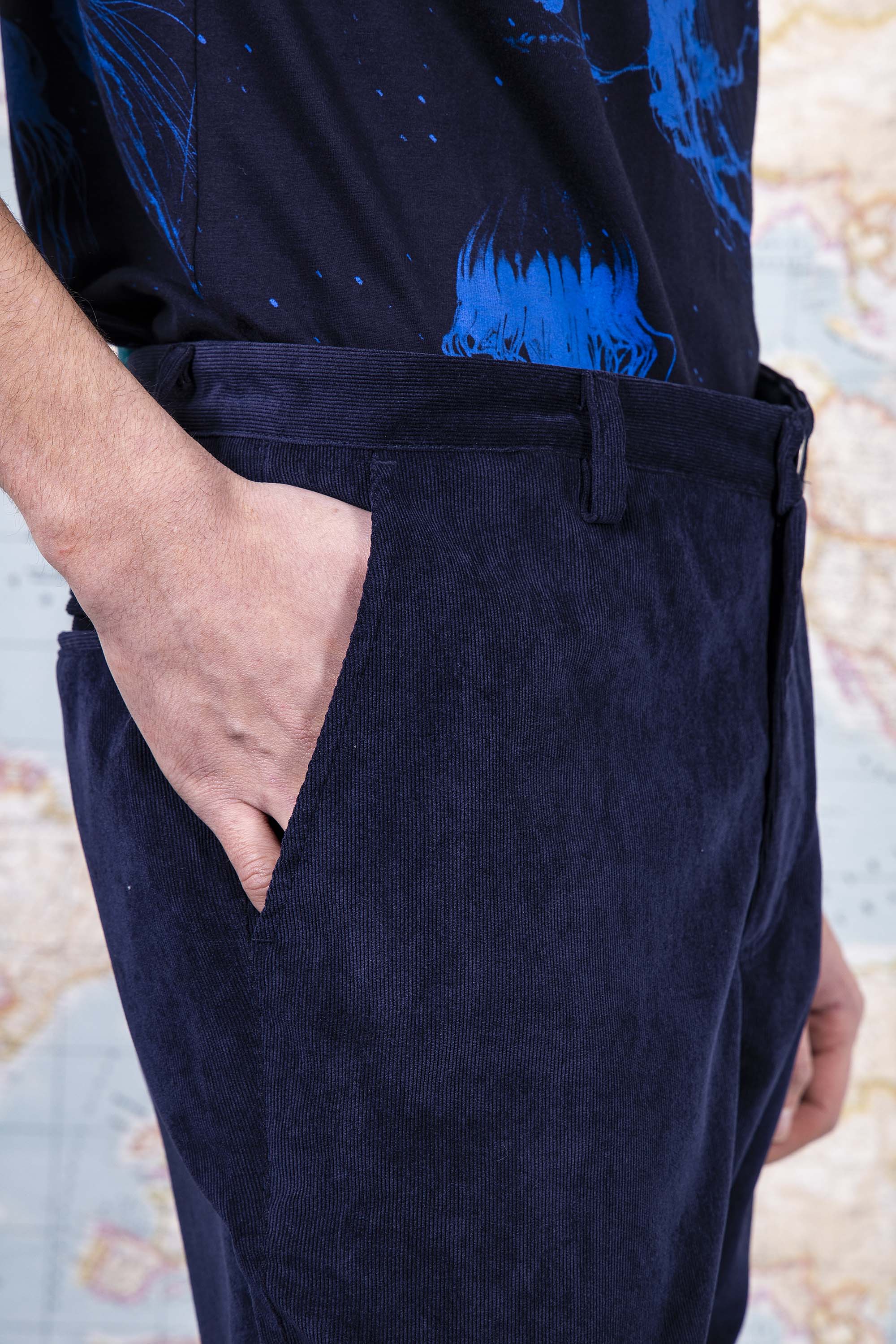 Pantalon Sendero Bleu marine particulièrement confortables et stylés, parfaits à porter au quotidien